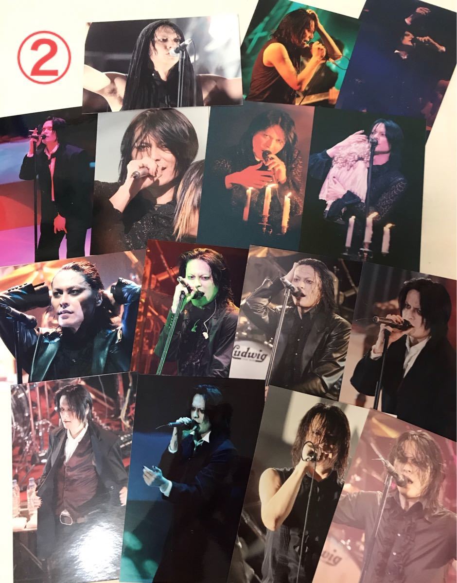 BUCK-TICK 櫻井敦司 十三階は月光 その他 ブロマイド【②】15枚 BUCK-TICK 櫻井敦司 十三階は月光 その他 ブロマイド【②】15枚