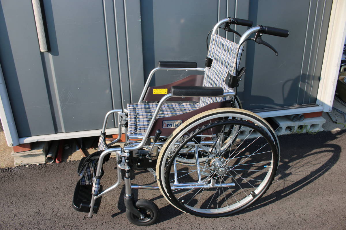 MiKi Wheel Chair MOCSW-43JDB 自走型 車いす