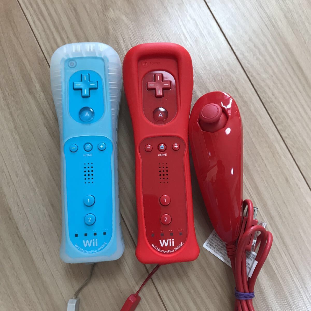 Nintendo Wii 本体一式　ソフト5本セット
