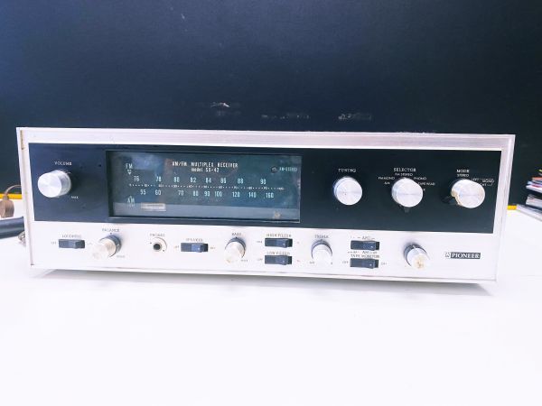 オーディオ】PIONEER パイオニア SX-42 AM/FM MULTIPLEX オーディオ】PIONEER パイオニア SX-42 AM/FM MULTIPLEX