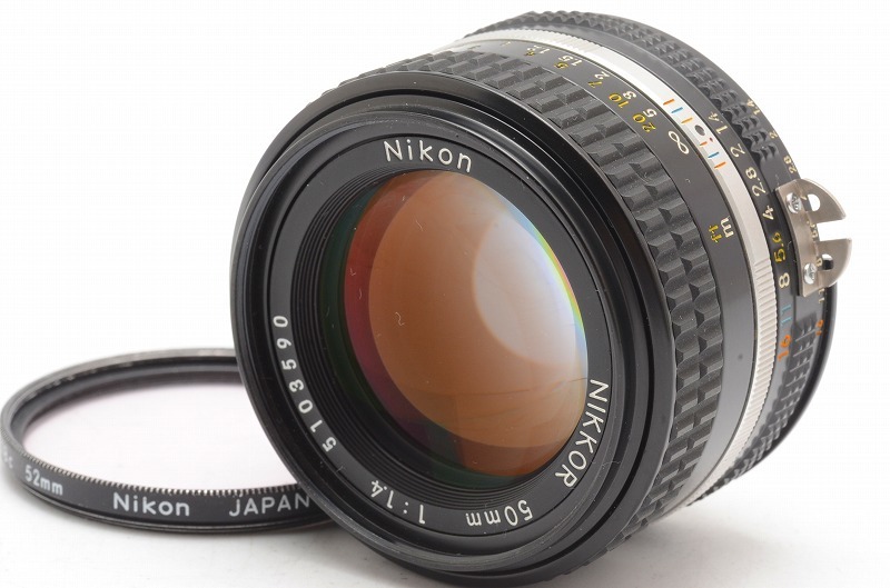 好きに Nikkor Ai-s ★美品★　Nikon 50mm 60144-1-1 #19-106 F1.4 ニコン