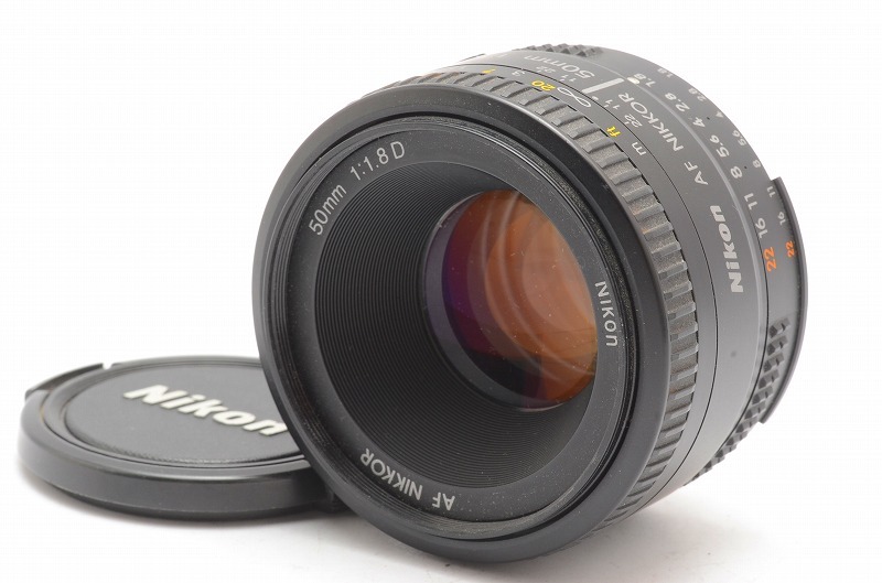☆美品☆ NIKON AF NIKKOR 50mm F1.8 D #19-116 60297-4 www