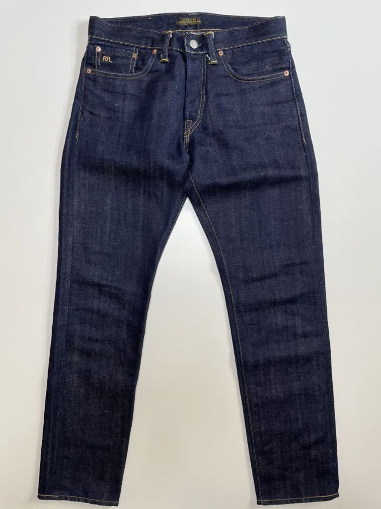 Limited Edition】RRL “Slim Fit Jean” 30 リジッド 麻 ヘンプ リネン 