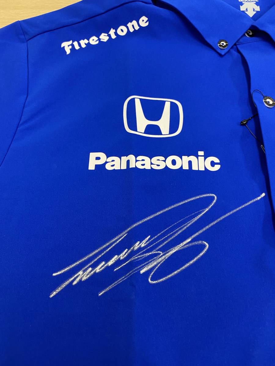 [eiz.. support charity ] Takuma Sato san with autograph driver's shirt 2021 model 