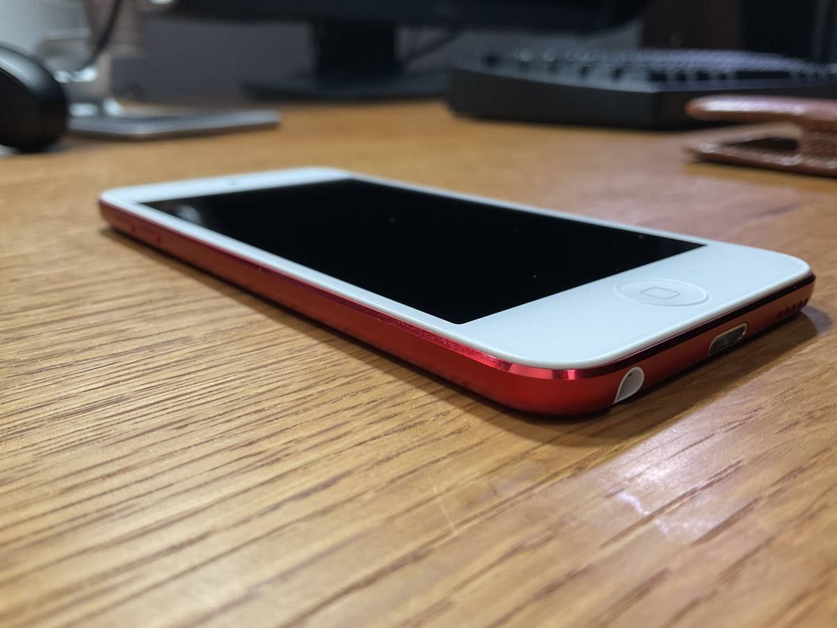 Apple iPod touch 第7世代, レッド, 32GB, MVHX2JA + PDAIR レザー