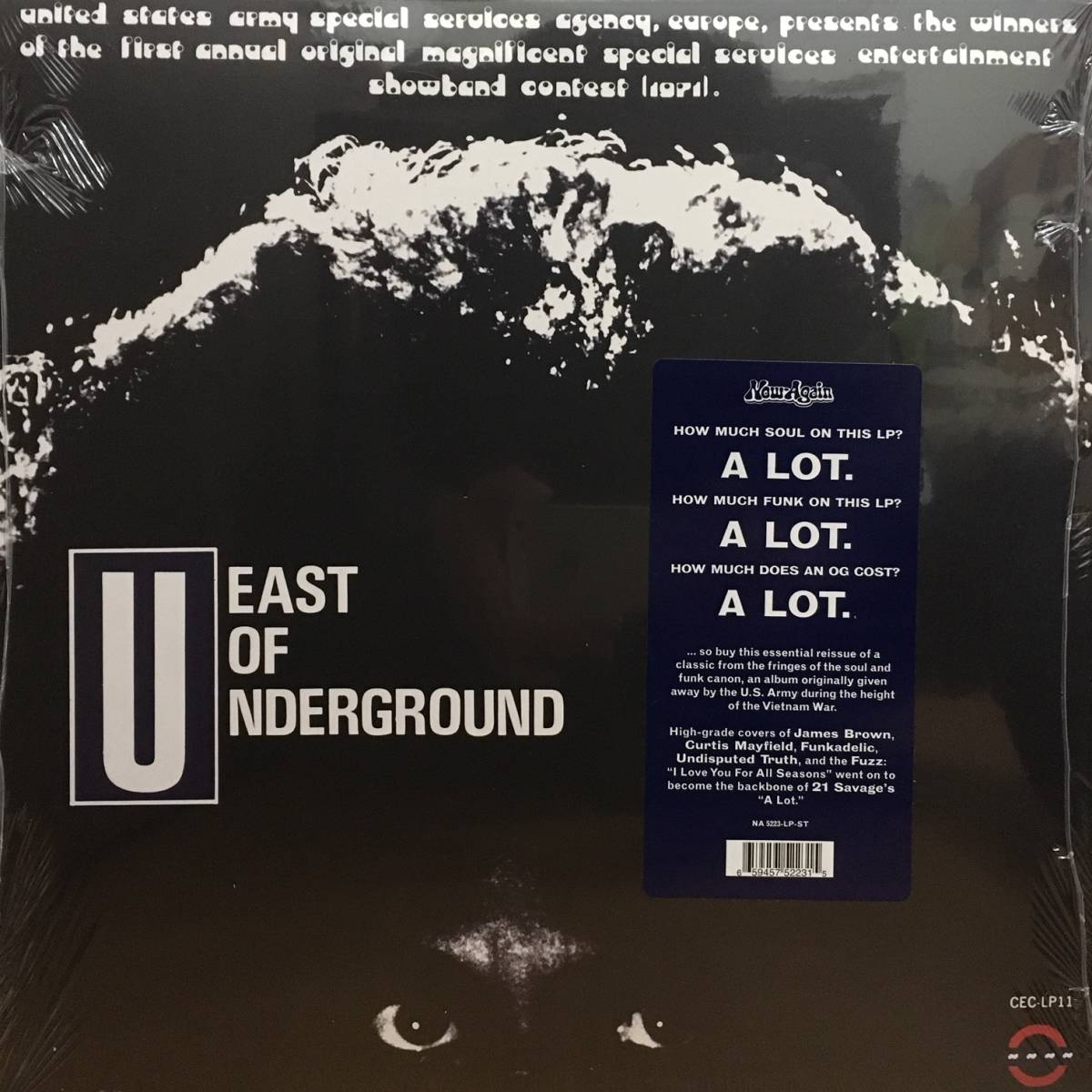 新品 LP ★ East of Underground ★ レコード アナログ オルガンバー フリーソウル サバービア kiyo koco muro funk45 レアグルーヴ_画像1