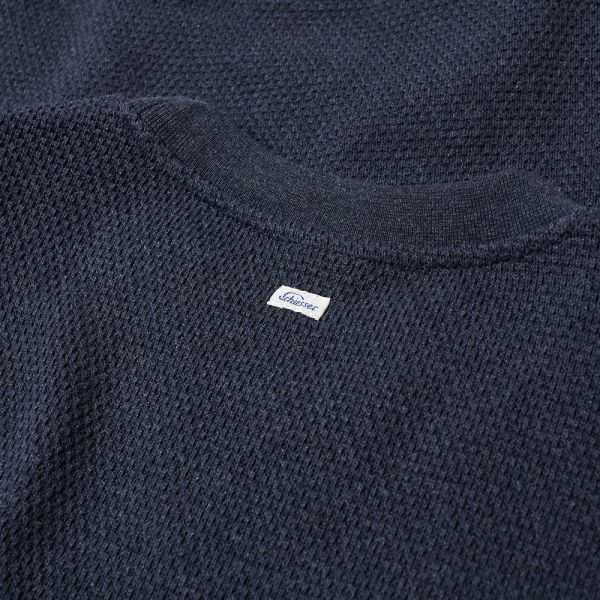 シーサー Schiesser スウェット walter waffle crew sweat トレーナー 綿 100％ サイズ S 48 日本サイズ S～M 新品 サマーニット 送料無料_画像2