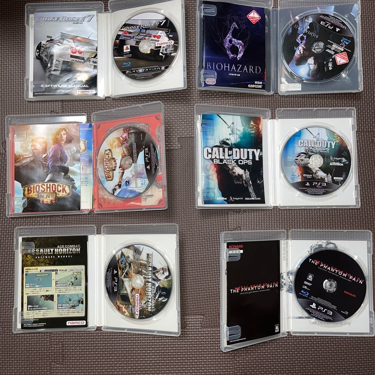 【PS3】すぐ遊べるセット（マインクラフト、ウイニングイレブン、バイオハザードシリーズ計21点）  PS3ソフト  送料無料 