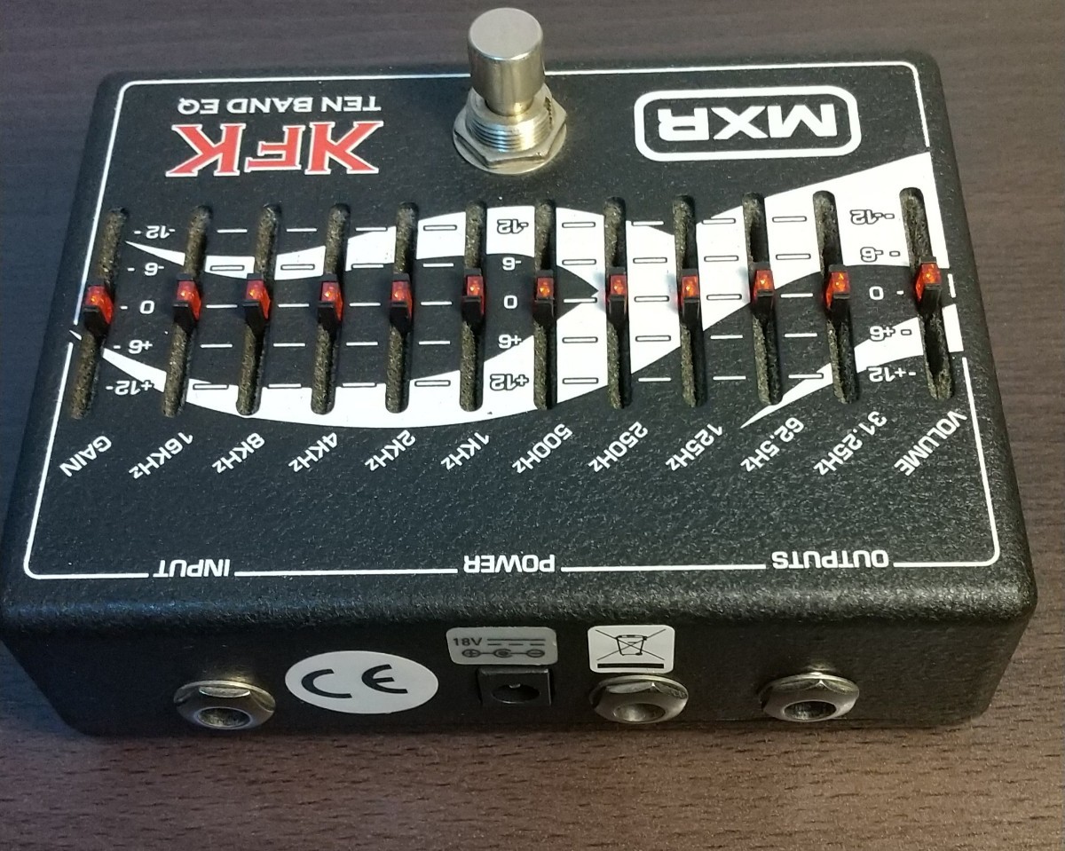 MXR KFK TEN BAND EQ イコライザー ギター エフェクター