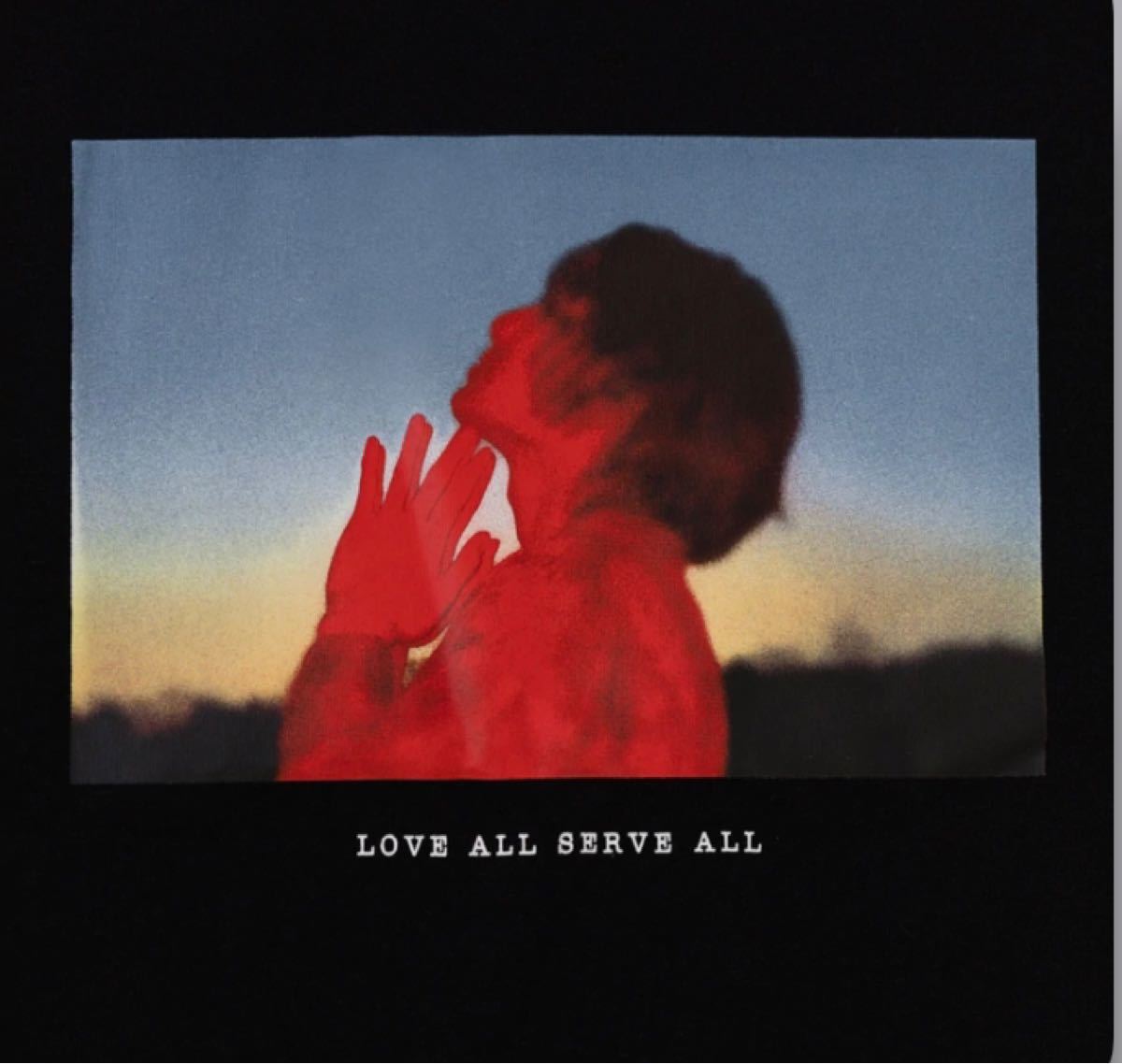 藤井風 LOVE ALL SERVE ALL T-shirt【Mサイズ】 新品・未使用 藤井風 LOVE ALL SERVE ALL T-shirt【Mサイズ】 新品・未使用