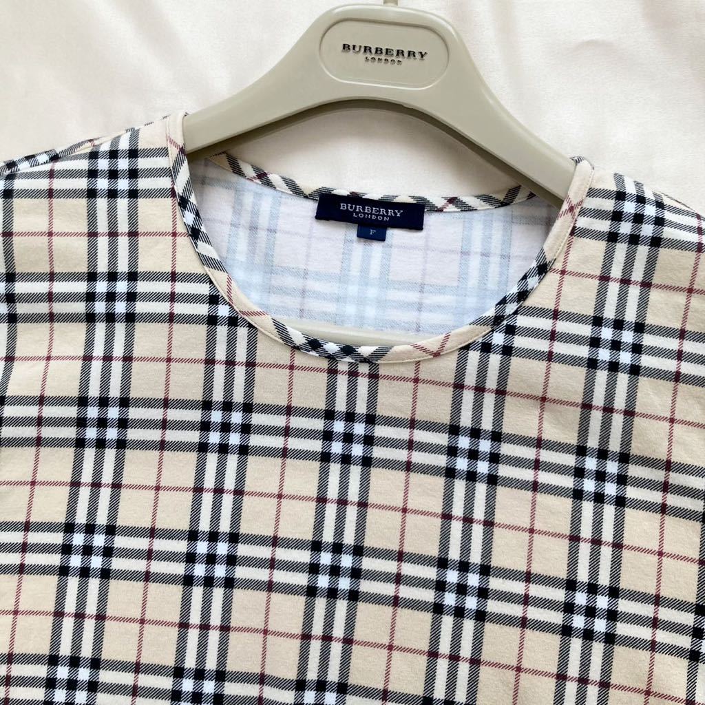 美品◇バーバリー BURBERRY 大きいサイズ フリー・13号/44-46/XL-3L