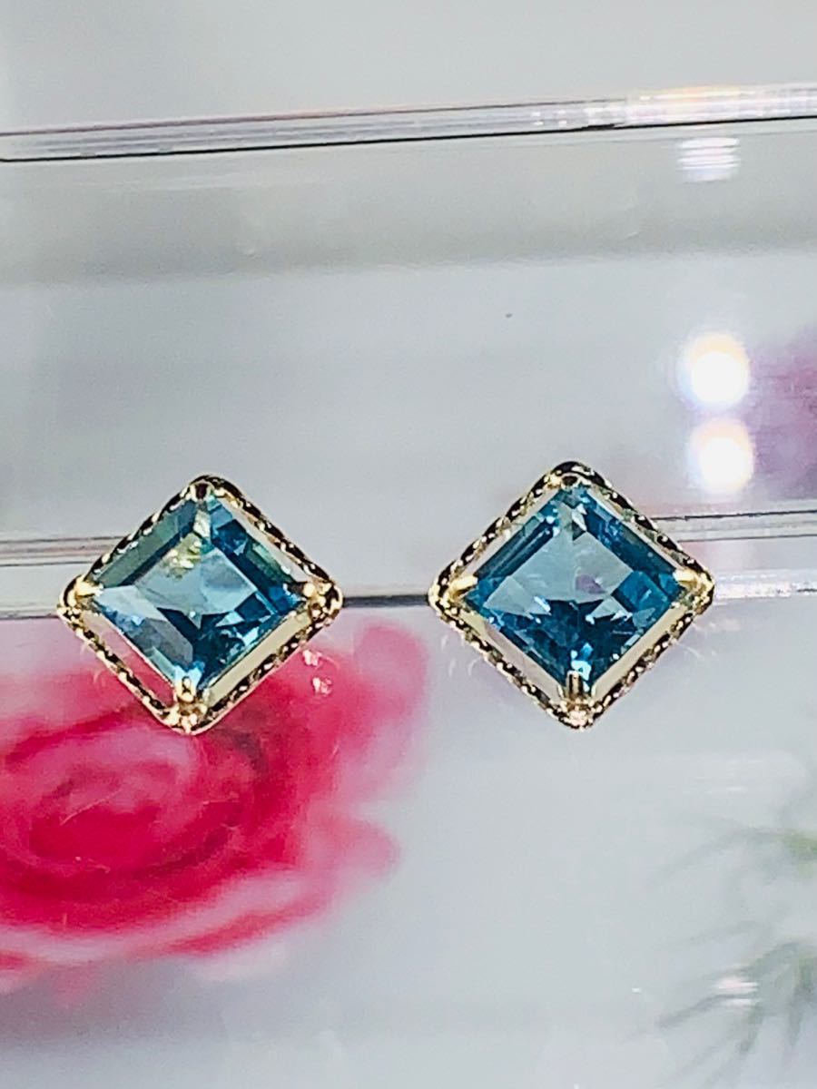K18ブルートパーズピアス - www.pontodafertilidade.com