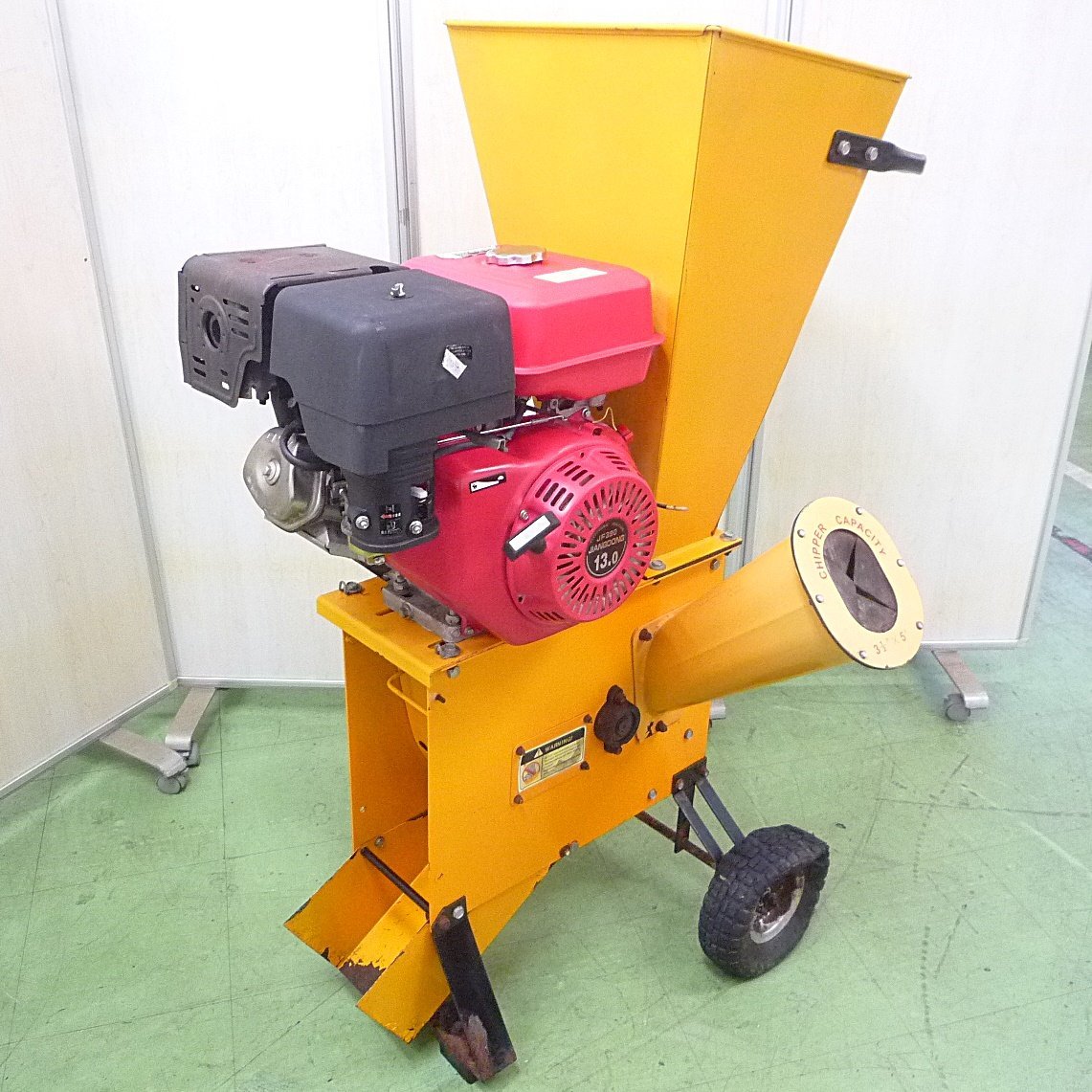 粉砕機 エンジン 13馬力 Jiangdong JF390 13HP ガーデンシュレッダー