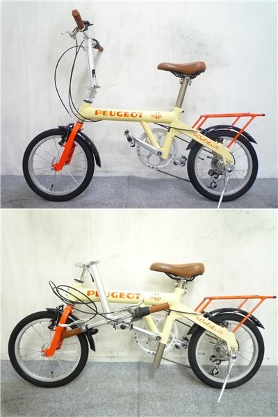 折りたたみ自転車 プジョー コリブリ 16インチ 7段ギア アルミ 折りたたみ自転車 プジョー コリブリ 16インチ 7段ギア アルミ
