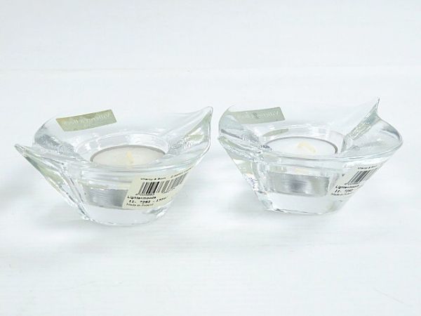 Villeroy&Boch (ビレロイ&ボッホ)　キャンドルホルダー 　ライト&ムード　ロータス　ペア　846262J412-Q01A_画像3