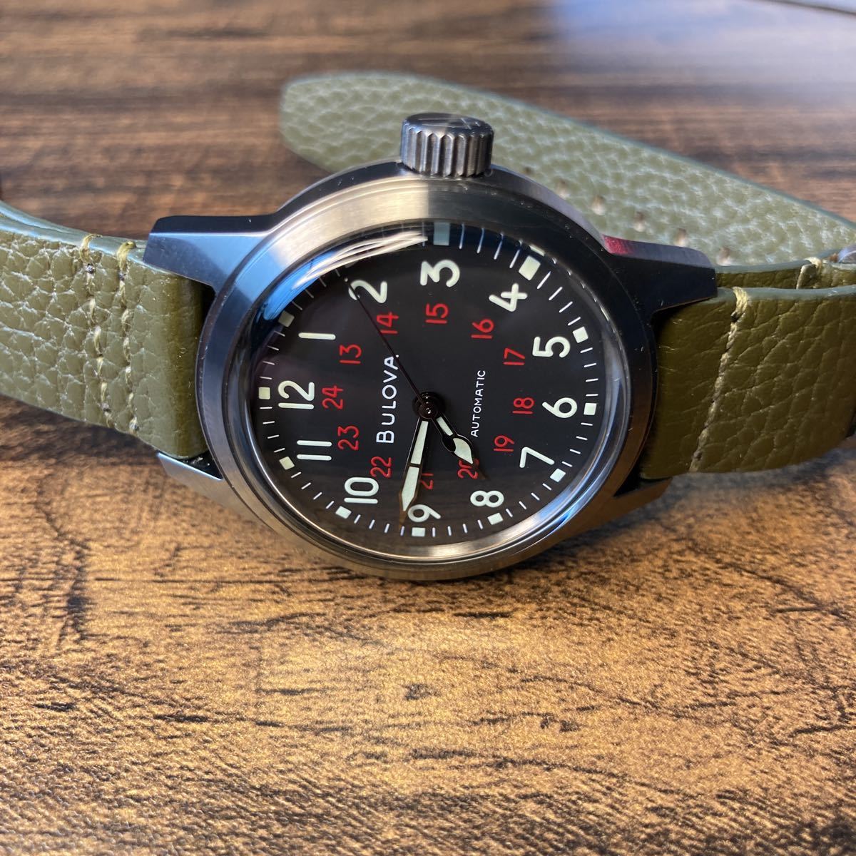 国内正規品 【最終値下げ】ブローバ(bulova) 98A255 Military - 通販