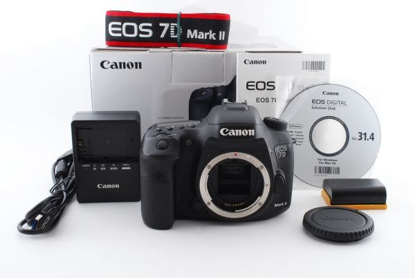 素晴らしい品質 付属品付き キャノン Canon EOS 7D Mark II レンズ
