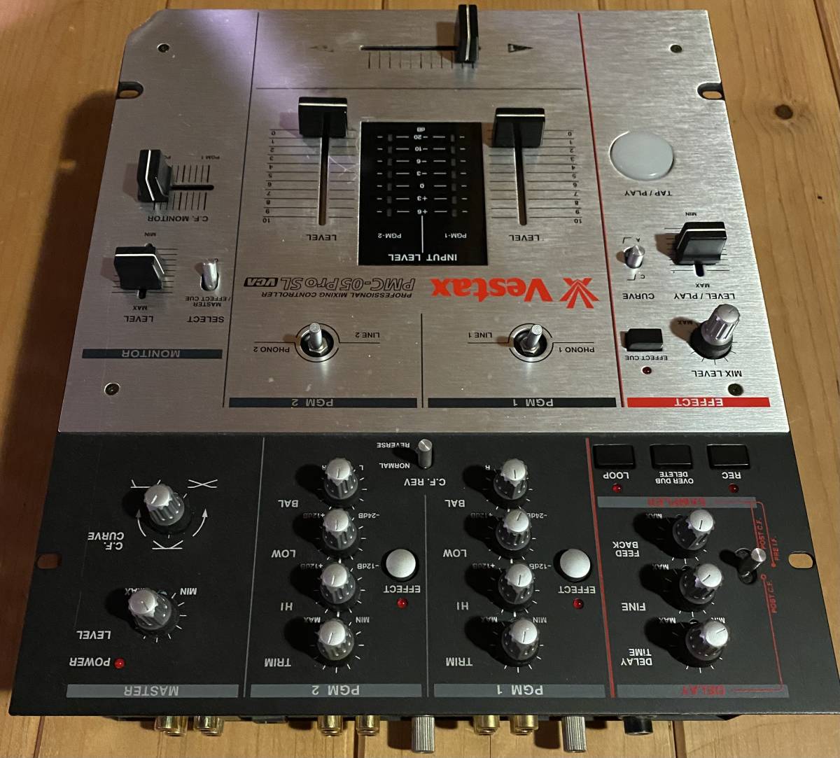 Vestax ベスタクス PMC-05 Pro SL VCA DJ ミキサー レコード 中古