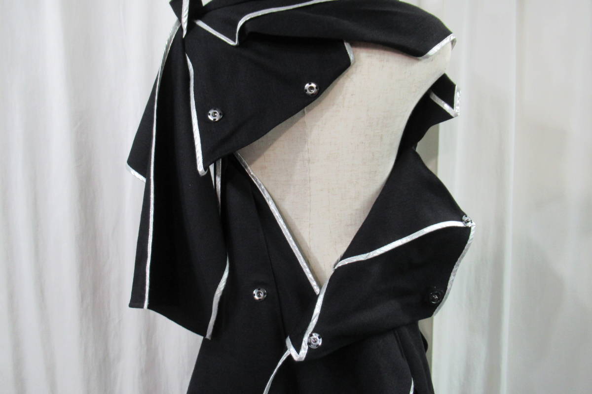 21aw yohji yamamoto femme デザインドレス（FX-D18-007）_画像8