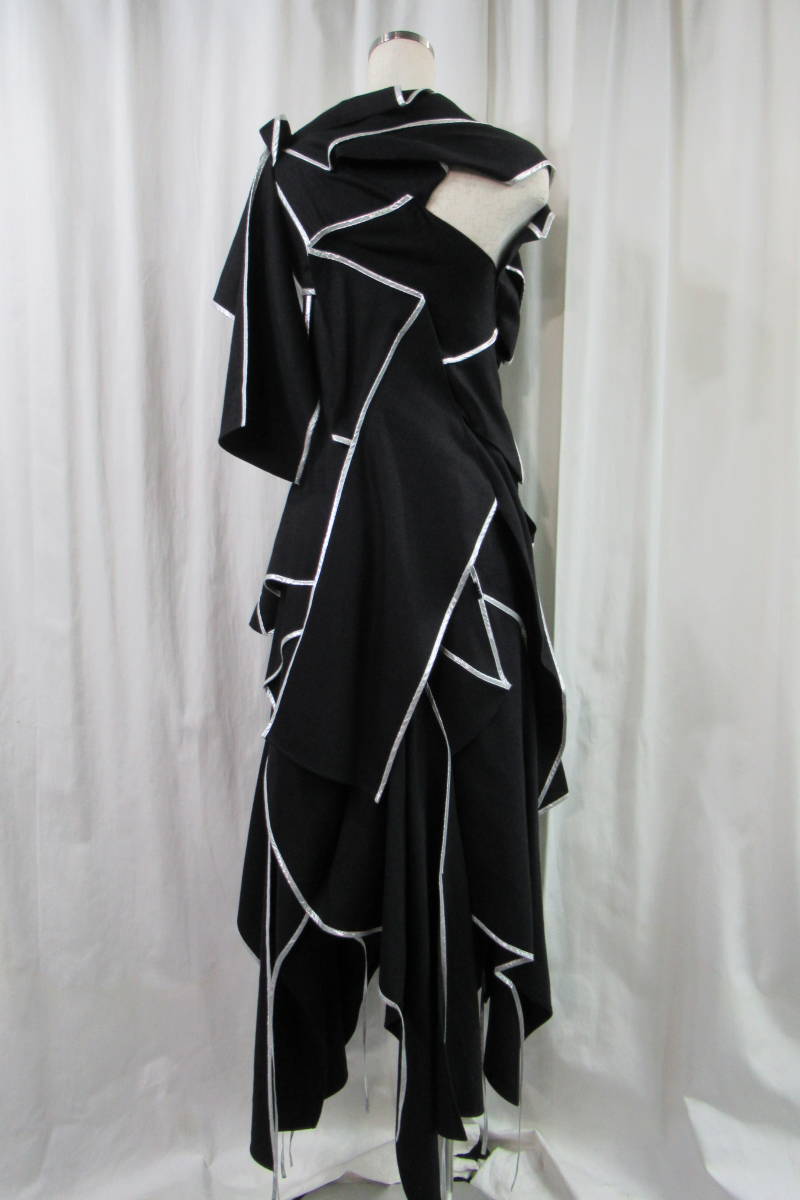 21aw yohji yamamoto femme デザインドレス（FX-D18-007）_画像3