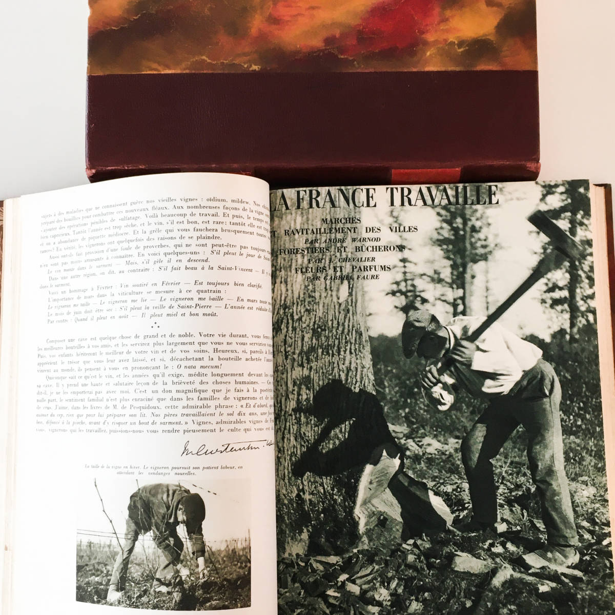 フランス ビンテージ 1932年 LA FRANCE TRAVAILLE 15巻 合本セット