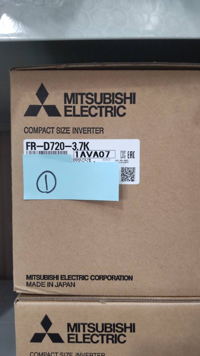 2022年製新品 FR-D720-3.7K】3.7kw 三菱インバータ 三菱電機 FREQROL
