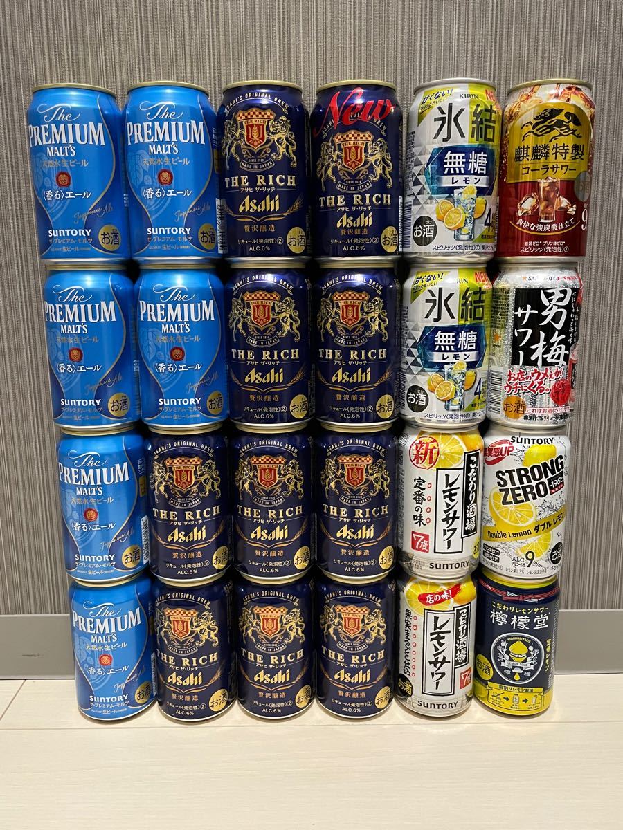 お値下げしました ビール 発泡酒 他 まとめ売り 350ml×24本|PayPayフリマ