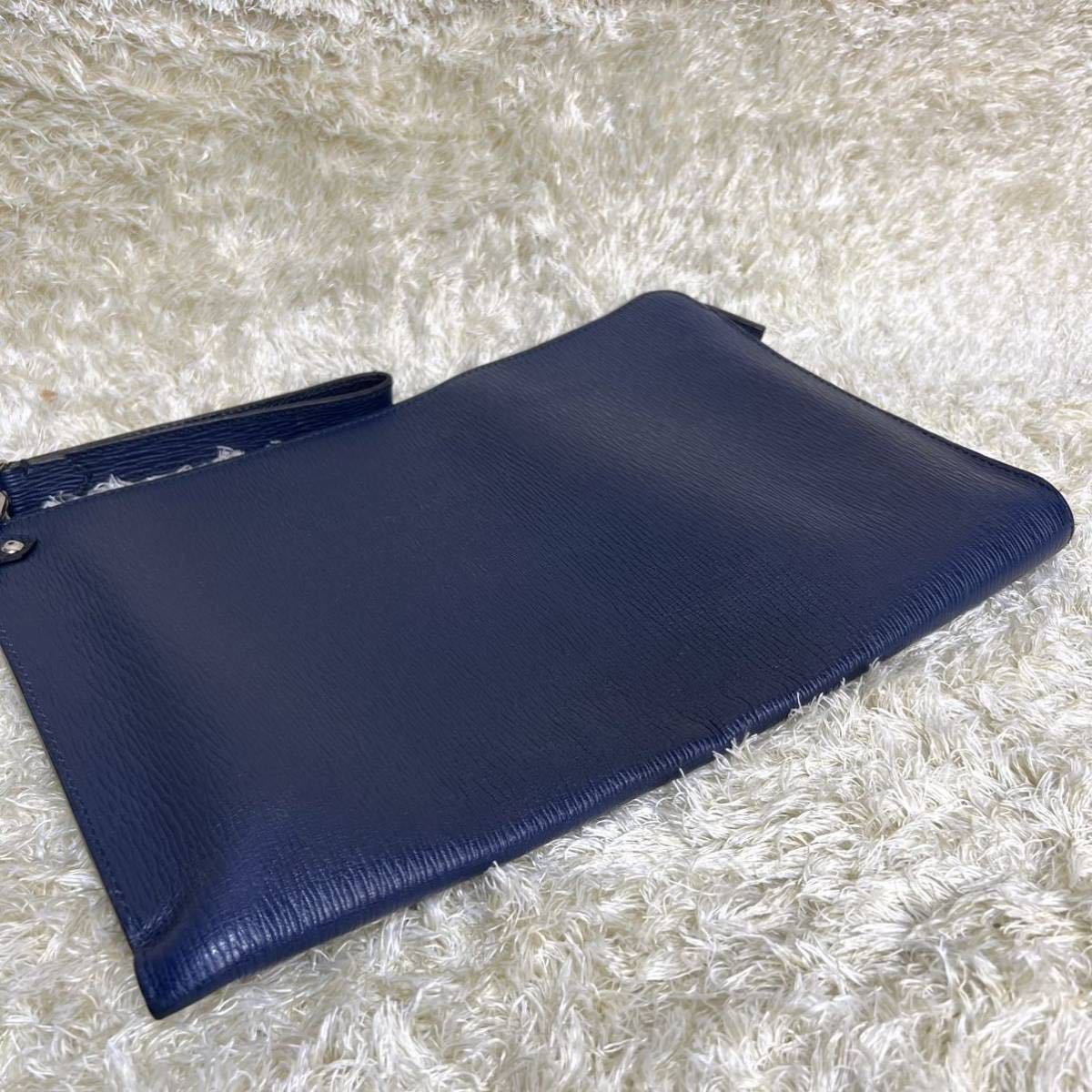 1円 Salvatore ferragamo サルヴァトーレ フェラガモ クラッチバッグ
