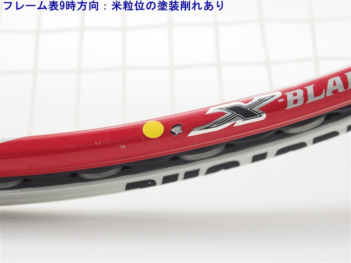 中古 テニスラケット ブリヂストン エックス ブレード 310 2010年モデル (G2)BRIDGESTONE X-BLADE 310 2010_画像10