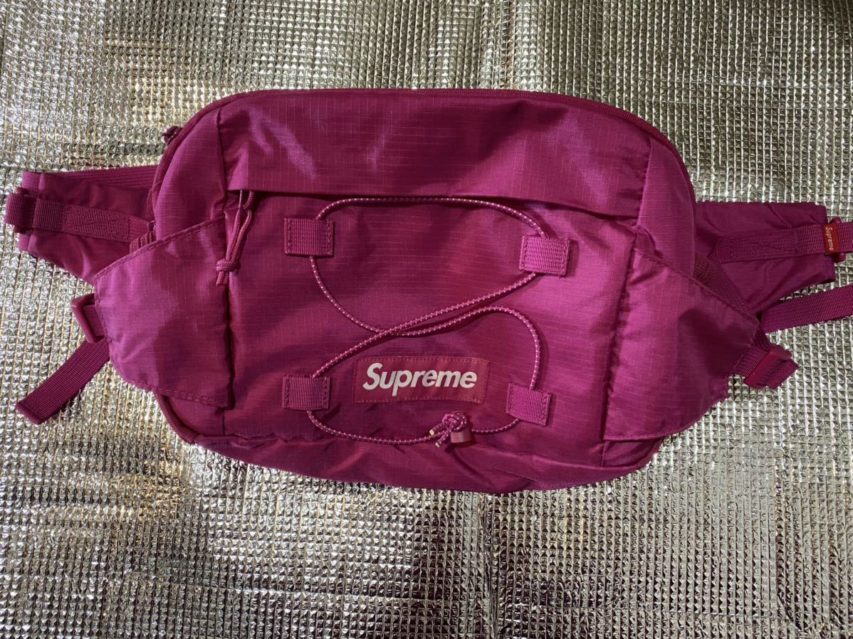 Supreme 2017SS waist bag magenta pink シュプリーム ウエストバッグ