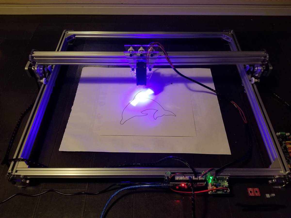 DIY 500mw レーザー CNC セット (彫刻機・加工機) 50cm*90cm DIY 500mw レーザー CNC セット (彫刻機・加工機) 50cm*90cm