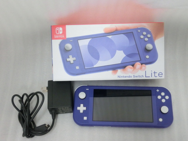 1円～！ Nintendo Switch Lite ニンテンドースイッチ ライト ブルー 本体 HDH-S-BBZAA 任天堂 