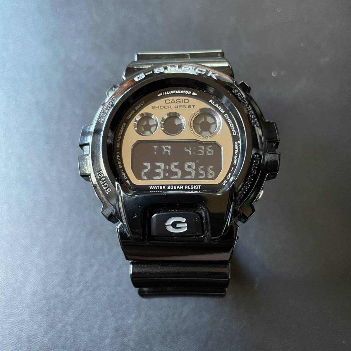 品 メンズ腕時計 カシオ CASIO Gショック DW-6900NB メタリック 