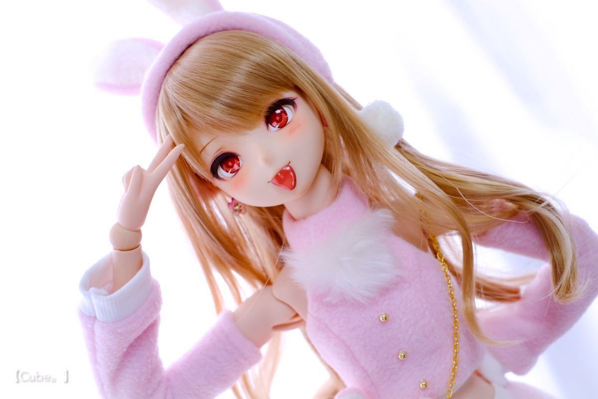 【Cube。】No.441 ドルチェドール Dollce Doll Cヘッド カスタムヘッド＋パテアイ＋舌パーツ＋樹脂ピアス_画像5