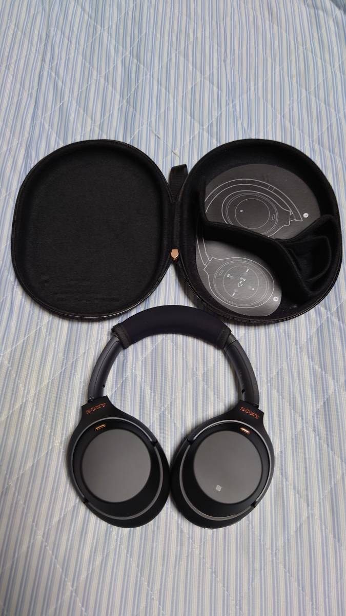 WH-1000XM3 黒 SONY ソニー ワイヤレスノイズキャンセリングヘッドホン