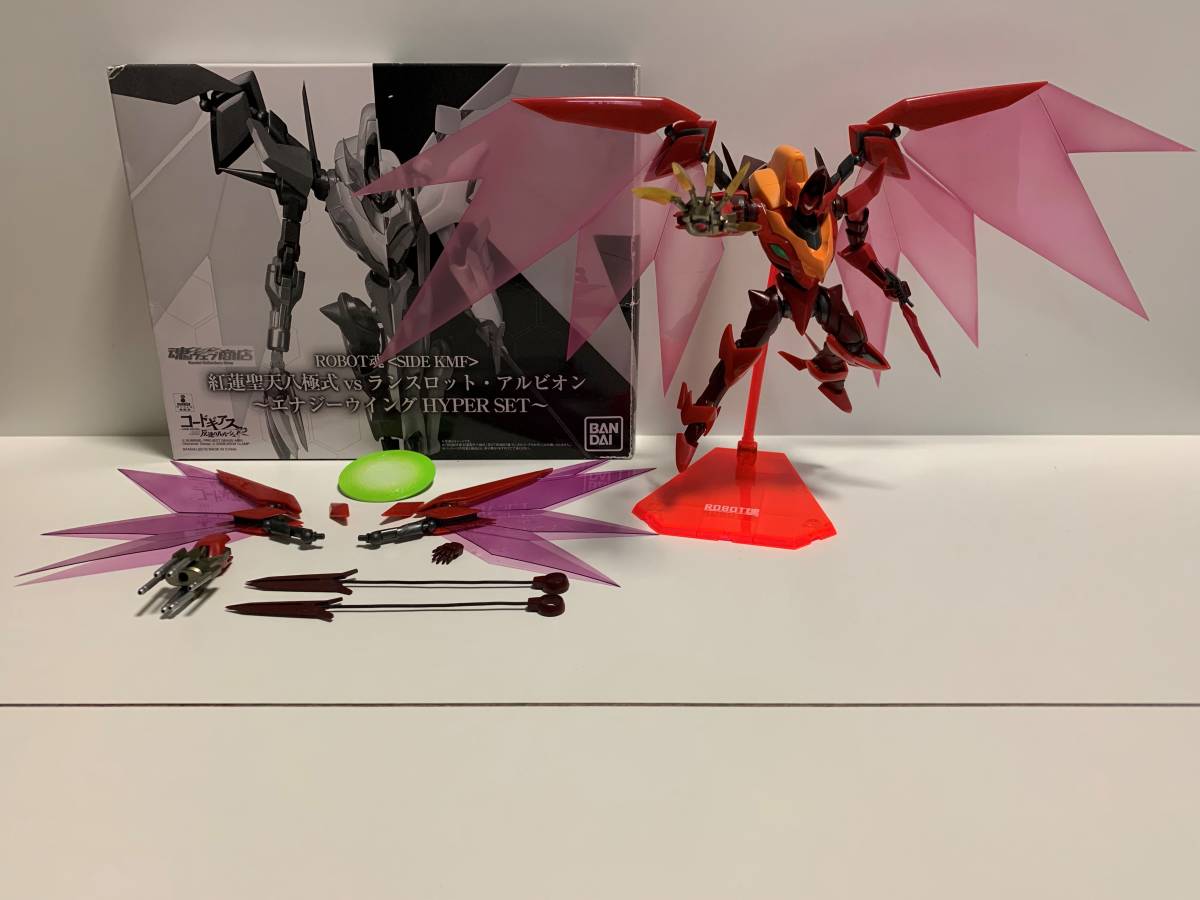 送料無料 ROBOT魂 紅蓮聖天八極式 & エナジーウイング HYPER SET 送料無料 ROBOT魂 紅蓮聖天八極式 & エナジーウイング HYPER SET