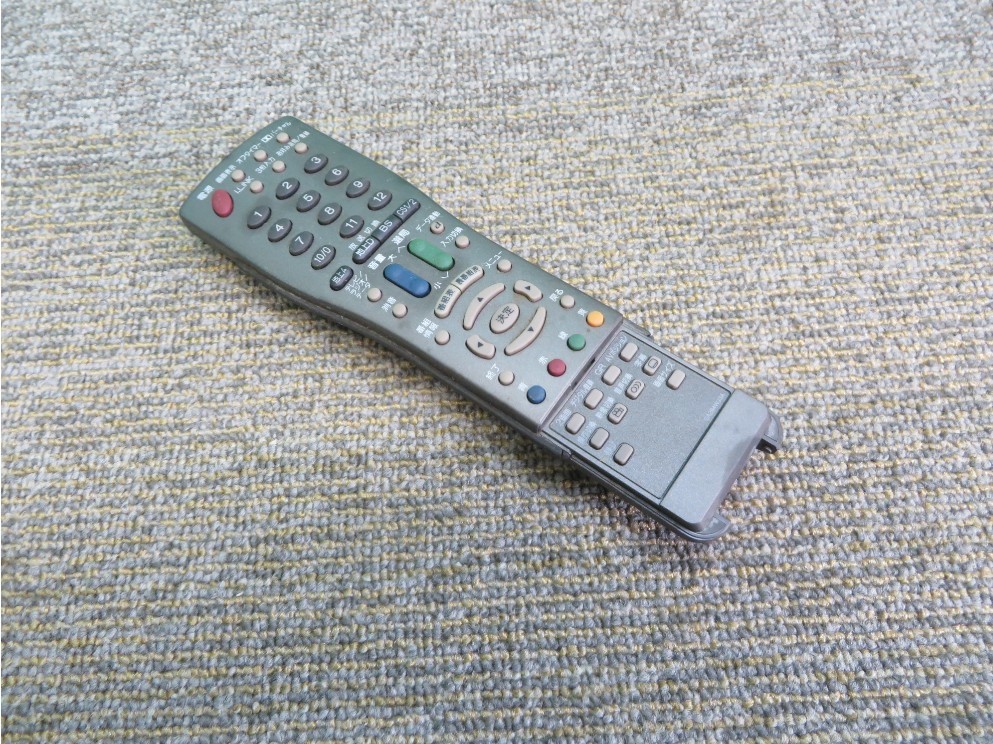 K-690★SHRAP テレビリモコン GA294ＷJSA★前蓋なしジャンク品 返品不可_画像1