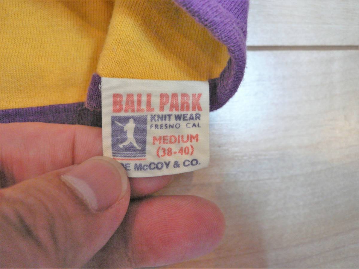 JOE MCCOY BALL PARK リバーシブルＴシャツ M_画像4