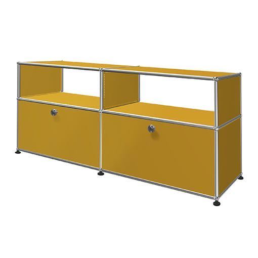 USMハラー USM Haller ハラーシステム2列2段キャビネット 本棚