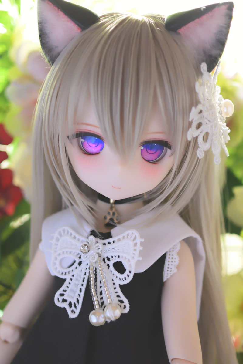 DDH-01 SW肌 カスタムヘッド＋パールアイ セミホワイト肌 MDD 難あり