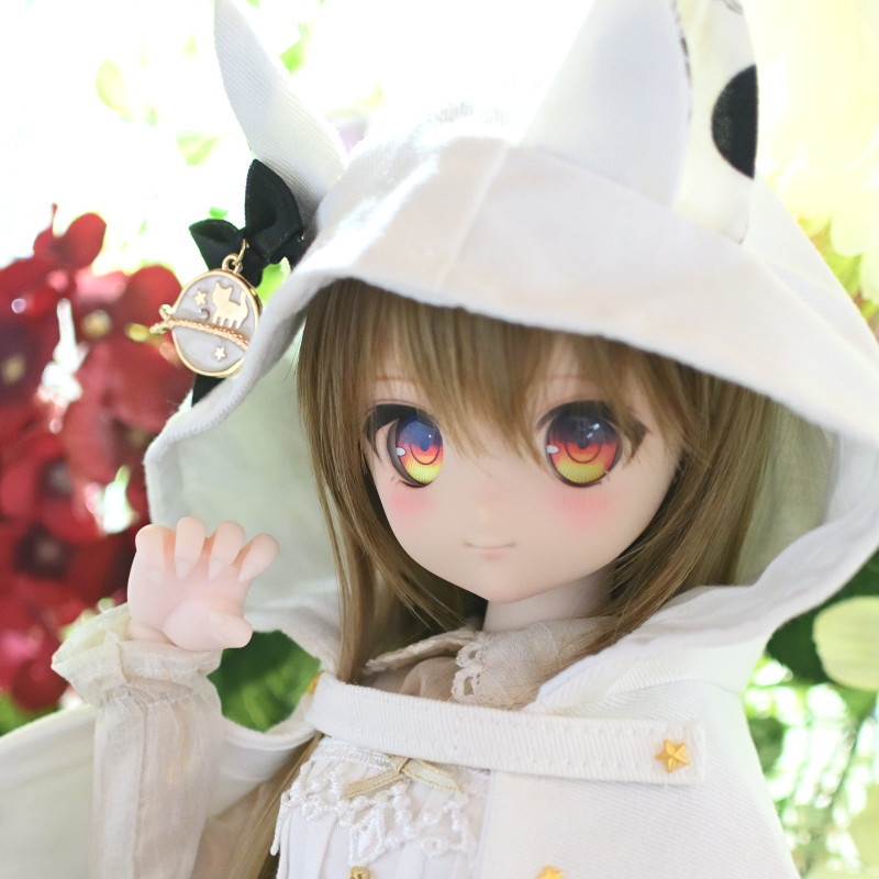 DDH-22 F肌 カスタムヘッド＋パールアイ MDD フレッシュ肌_画像1