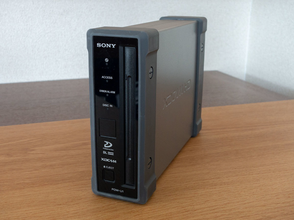 ディスク使用時間:18時間】SONY XDCAMドライブ PDW-U1 / 動作 ディスク使用時間:18時間】SONY XDCAMドライブ PDW-U1 / 動作