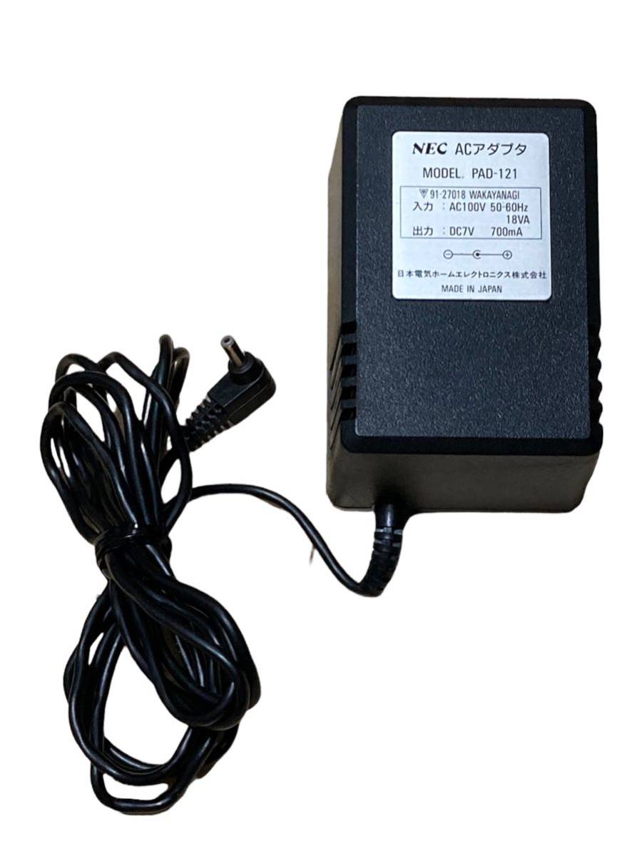 ジャンク】 NEC PCエンジン PI-TG6 ACアダプター PAD-121 通電確認済み