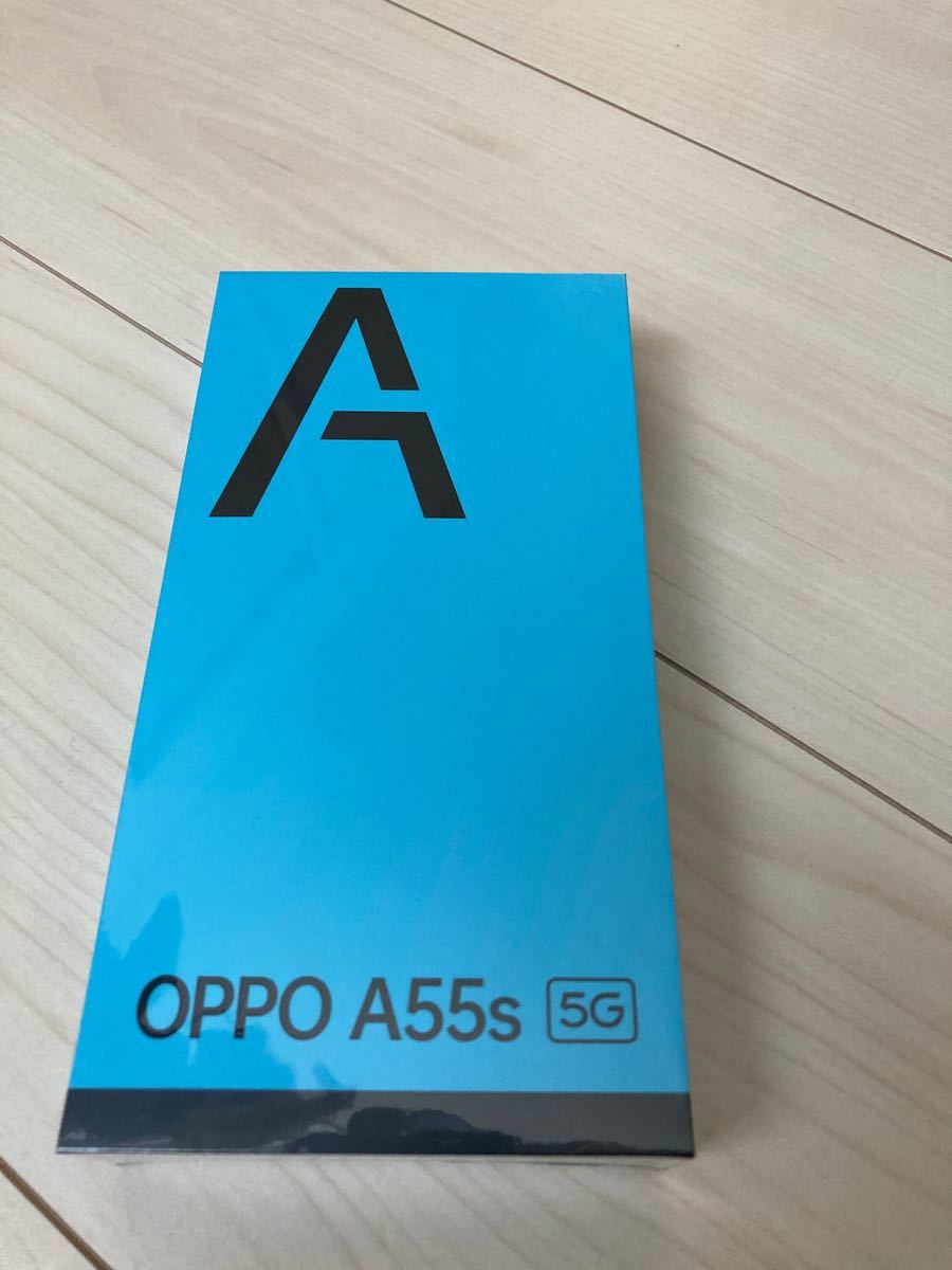 返品交換 OPPO A55s 5G グリーン【未開封・新品】【SIMフリー】 スマートフォン本体