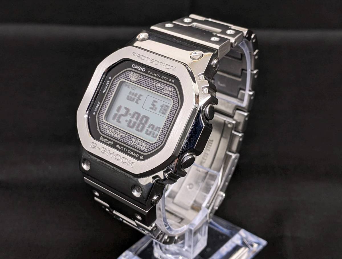 【1円～】G-SHOCK Gショック GMW-B5000 CASIO カシオ デジタル文字盤 タフソーラー 腕時計 稼働品 箱付き_画像3