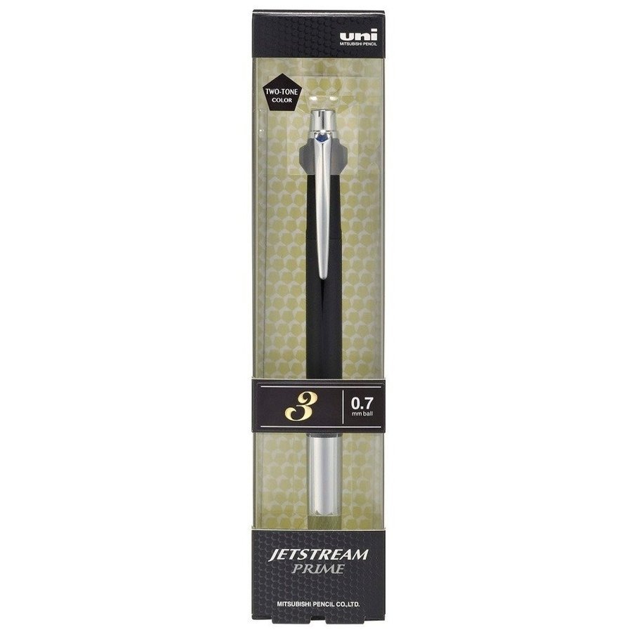 【送料無料 新品】三菱鉛筆　ジェットストリームプライム ノック式3色ボールペン SXE3-3000-07 T.24【メーカー完売　廃番】 _画像1