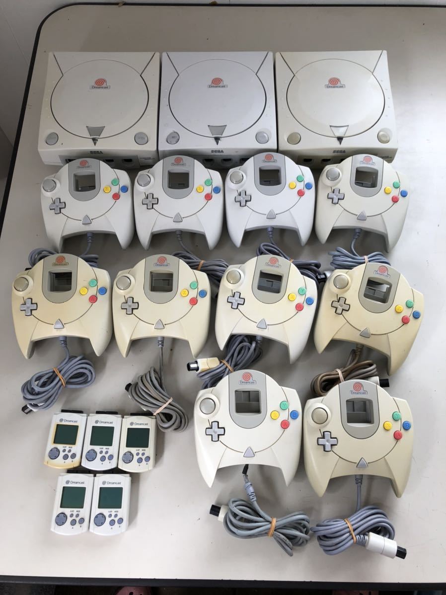 SEGA Dreamcast HKT-3000/HKT-7700/HKT-7000 動作未確認 5/26(本体 
