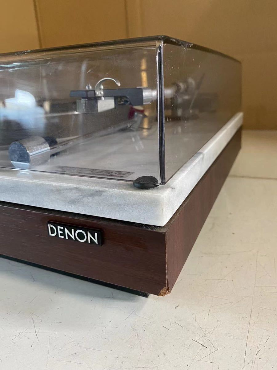 DENON デノン レコードプレーヤー DP-1800 天然大理石 キャビネット