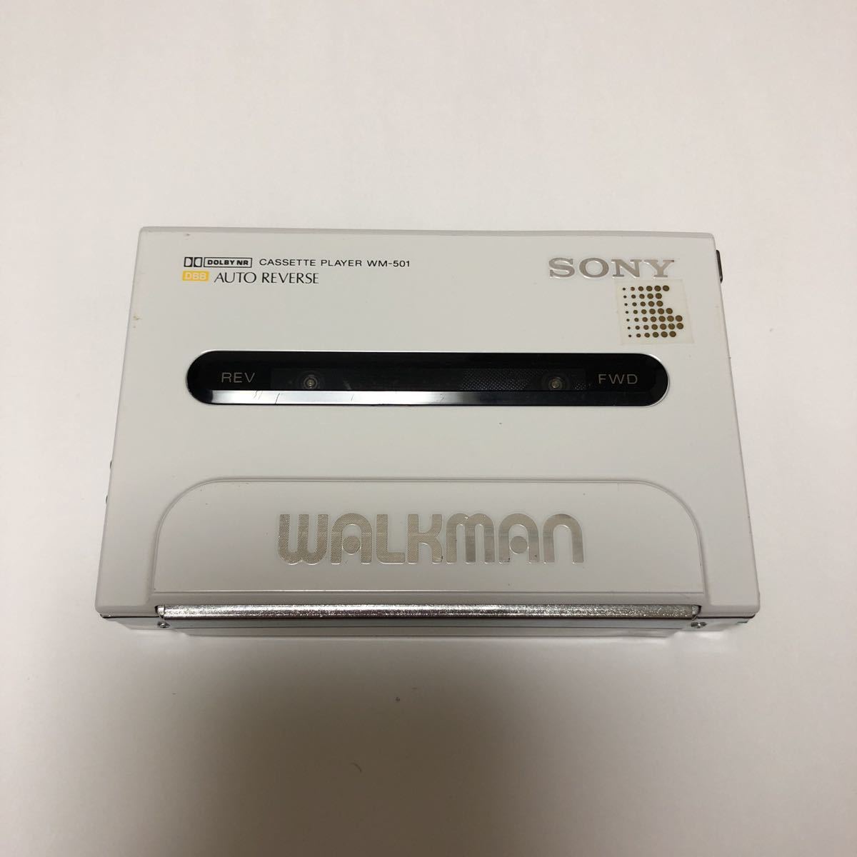 ジャンク】SONY WALKMAN WM-501 カセットプレーヤー・ウォークマン