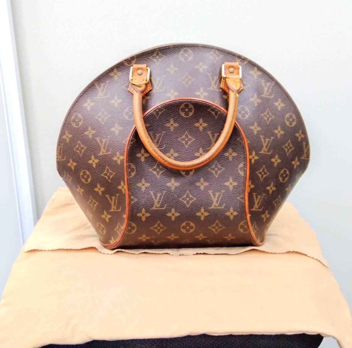 1円～☆LOUIS VUITTON ルイヴィトン モノグラム エリプスGM